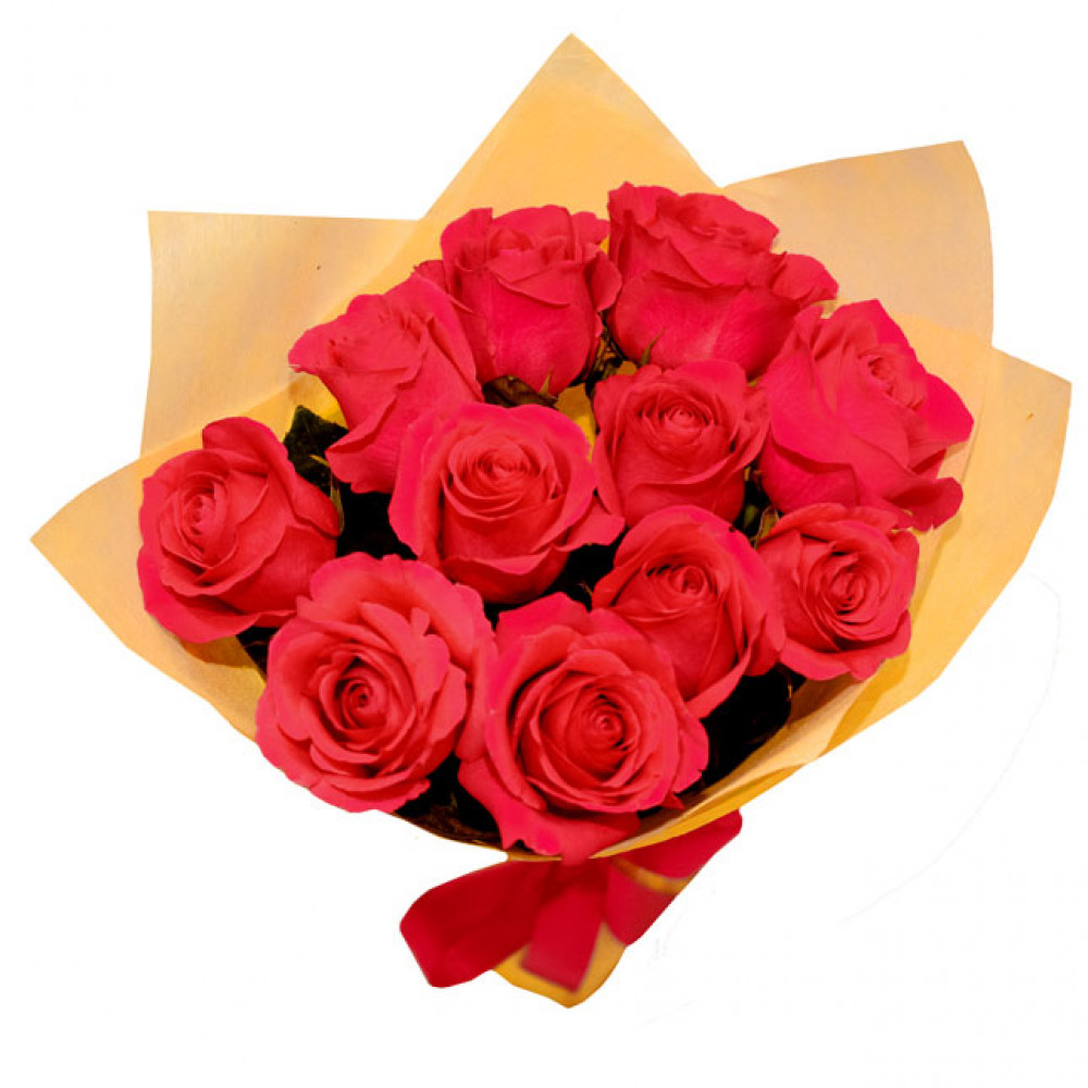 Букет цветов «11 красных роз» - фото 2