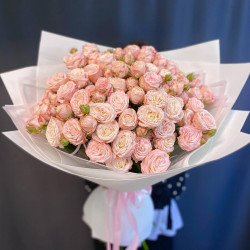 Букет «Пионовидные розы Бомбастик»